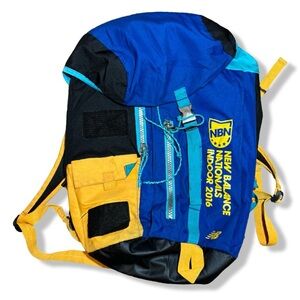 New Balance Blue and Yellow Backpack